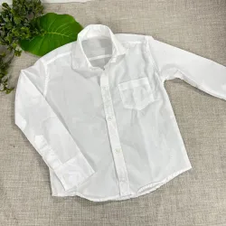 Camisa blanca niños por mayor| MELODRAMA