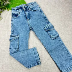 Jeans cargo de niños mayoristas| MELODRAMA