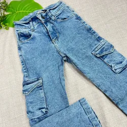 Jeans cargo de niños mayoristas| MELODRAMA