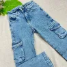 Jeans cargo de niños mayoristas| MELODRAMA