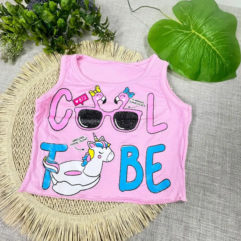 Remera musculosa de niña al por mayor| MELODRAMA