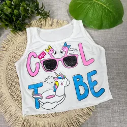 Remera musculosa de niña al por mayor| MELODRAMA