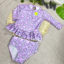 Conjunto UV bebe  remera+bombacha