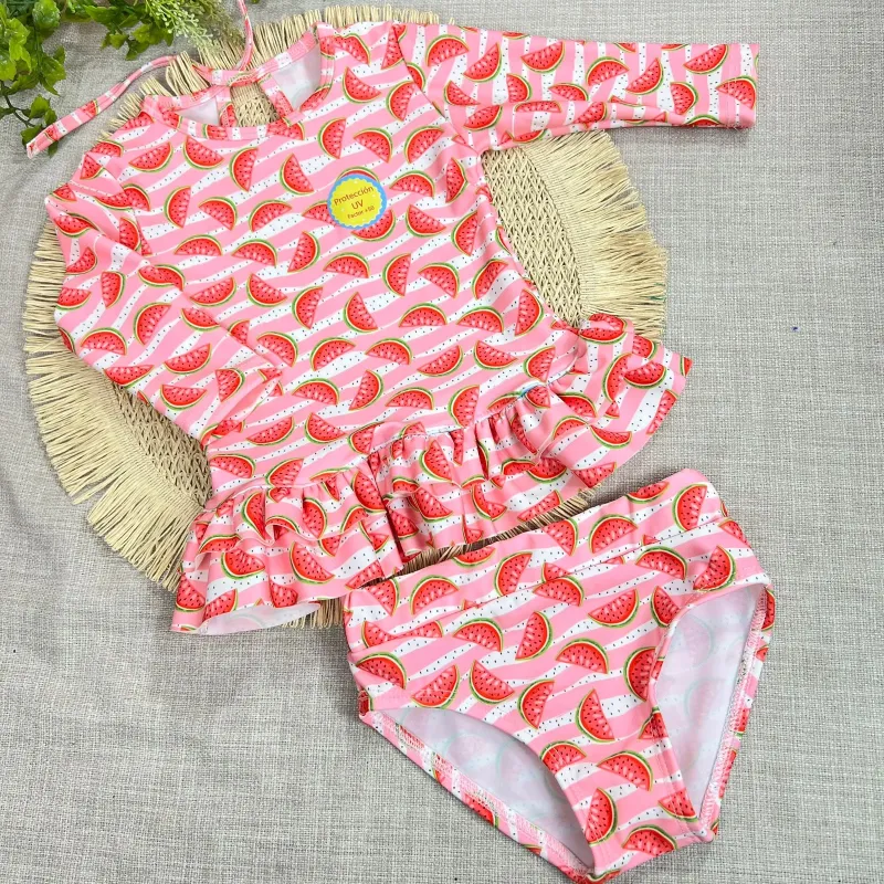 Conjunto UV bebe  remera+bombacha