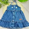 Vestido de jeans beba al por mayor| MELODRAMA