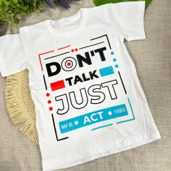 Remeras mangas cortas de niños por mayor| MELODRAMA