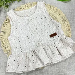 CHALECO de broderie por mayor| MELODRAMA