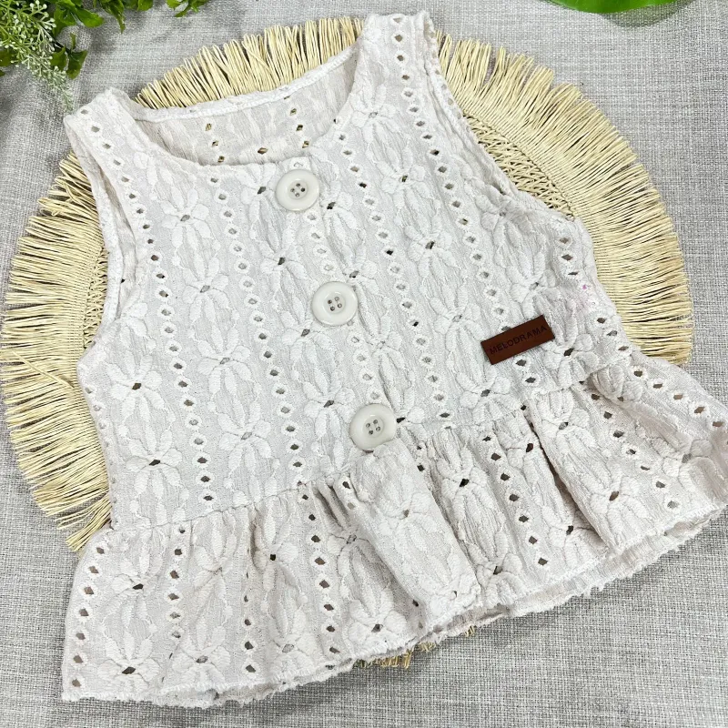 CHALECO de broderie por mayor| MELODRAMA