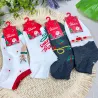 Medias soquete NAVIDEÑA  (docena)