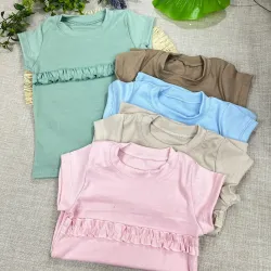 Remera mangas cortas niñas al por mayor| MELODRAMA