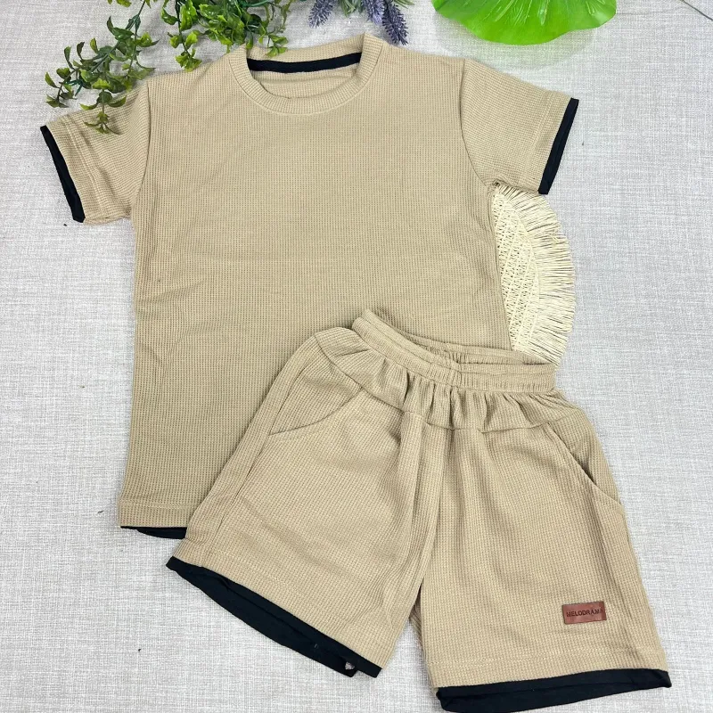 Remera y short de niños por mayor| MELODRAMA