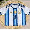 Camiseta argentina niñas por mayor| MELODRAMA